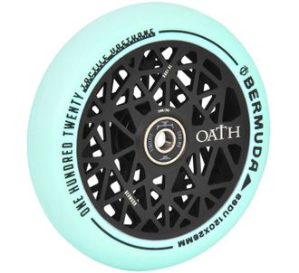 Продажа колес OATH BERMUDA (BLACK/TEAL) для трюковых самокатов в Иркутске