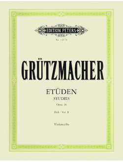 Gr?tzmacher, Friedrich Et?den op.38 Band 2 f?r Violoncello