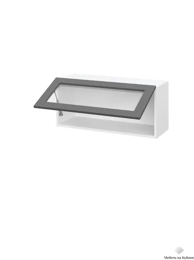 Кельн модульная кухня Шкаф верхний горизонтальный со стеклом ШВГС 800