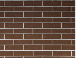 Кирпич облицовочный шоколад риф 1 NF М150 Керма