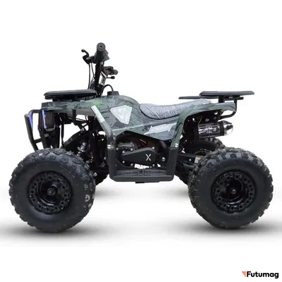 Квадроцикл Motax GRIZLIK MIDI PS BW Черно-зеленый