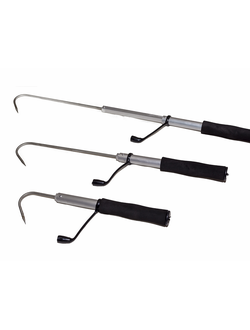 Багор #1 с телескопической ручкой (малый),  65cm 5шт