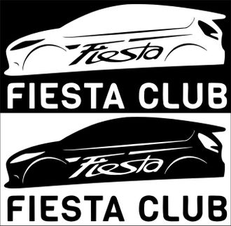 Наклейка Fiesta club