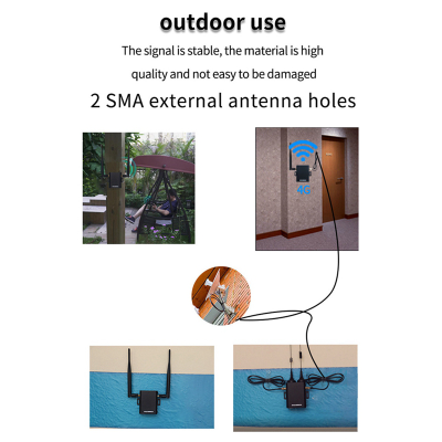 DE/H927EU Уличный 4G/3G роутер для систем видеонаблюдения, металлический корпус WiFi (b/g/n) до 150 Мбит/с (LAN*1)