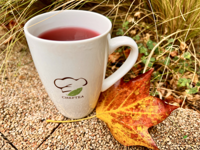 Вишневый пунш (чай пакетированный с ярлыком в коробочке) 20x2,5г