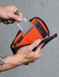 Кошелек Alpaka Zip Travel Wallet Black