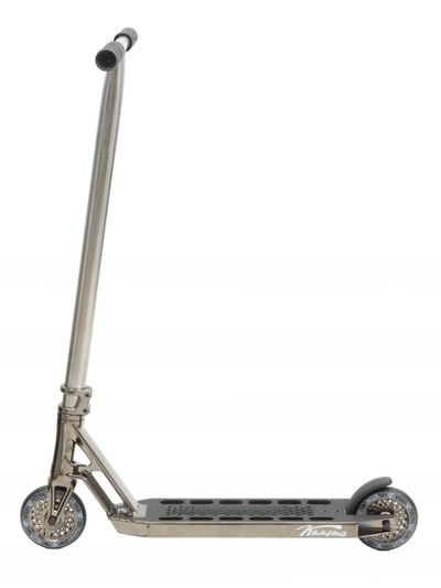 Самокат Комета Эфир S черный хром сбоку