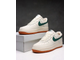 Nike Air Force 1 Low White/Green/Brown с мехом