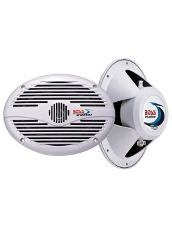 Динамики двухполосные коаксиальные Boss Audio MR690 350Вт 152х229мм белые