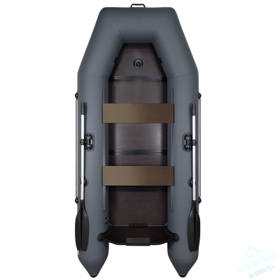 Лодка ПВХ Мастер Лодок Барс 2800 Слань-книжка Киль Графит