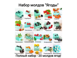 Набор молдов "Ягоды"