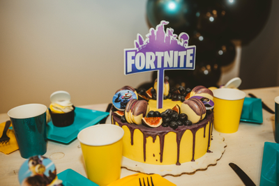Оформление детского дня рождения в стиле "Fortnite" "№ 1462