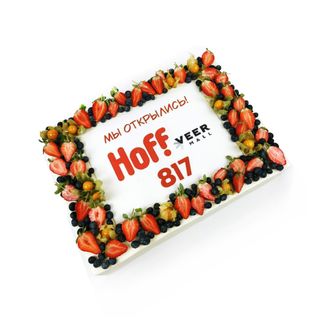 Корпоративный прямоугольный торт