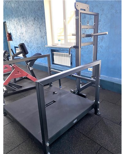 Тренажер для приседаний с отягощением поясом AV320/80