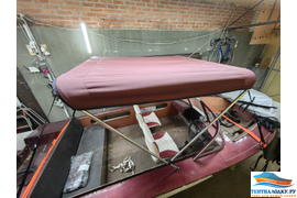 Бимини топ Прогресс 2 м бордовый акрил