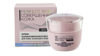 Витэкс РERFECT SKIN Совершенная кожа крем-капилляропротектор крем для лица против признаков купероза  45мл ee zz rr qq