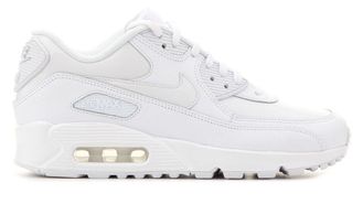 Nike Air Max 90 Белые, кожа мех (36-45)