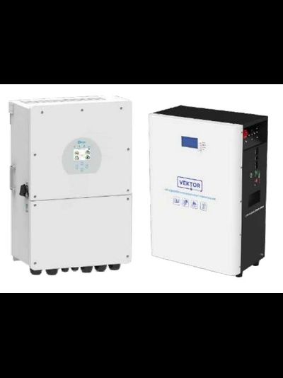 Комплект 1 для резервного питания (Deye+Vektor) мощностью 16 кВт и емкостью 23 кВт*ч