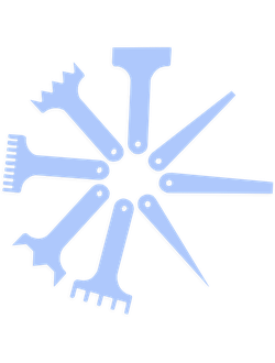 Набор инструментов для рисования на песке