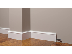 Напольный плинтус Decor-Dizayn DD005, для покраски, влагостойкий, ударопрочный, 2 метра