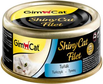 Консервы для кошек Gimcat ShinyCat Filet с тунцом 70 г * 24 шт