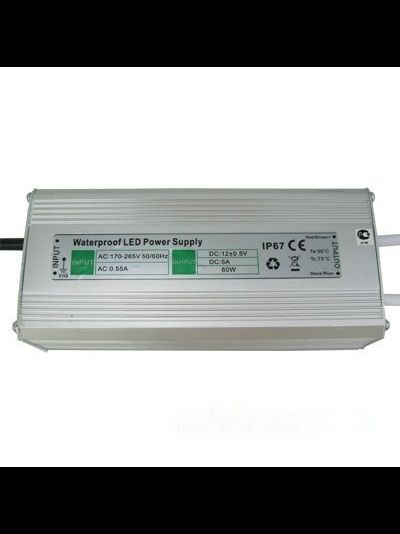 Блок питания (драйвер) B7L060ESB 12V 5A 60W Ecola