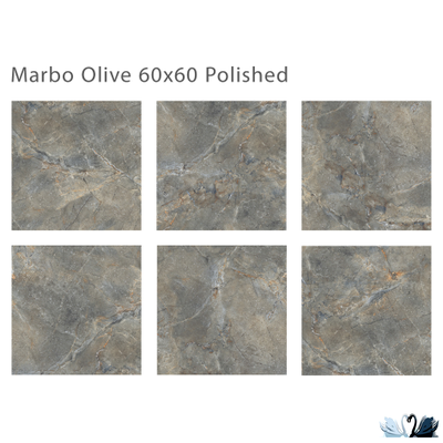 Керамогранит Staro Oasis Marbo Olive 60х60 см полированный цвет серый