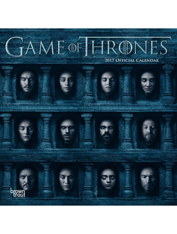 Game Of THrones Official Календарь 2017 ИНОСТРАННЫЕ ПЕРЕКИДНЫЕ КАЛЕНДАРИ 2017, Game Of THrones Offic