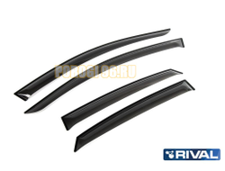 Дефлектор окон для Volkswagen Polo SD 2010-2015 2015-