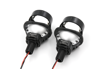 Билед модули Aozoom A5+ 2025 2.5 дюйма, 2 чипа, 5500K, 12V, 59W/52W, съемное гаечное крепление (комплект, 2шт)