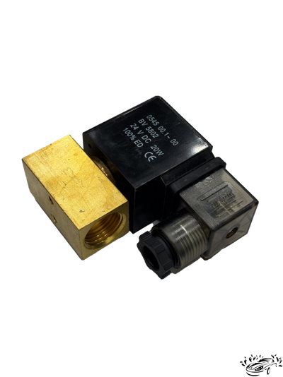 Электромагнитный клапан, Низкого давления 0 — 16 бар, 24В, 1/2 внут, 1/2 внут., Нормально закрытый,
