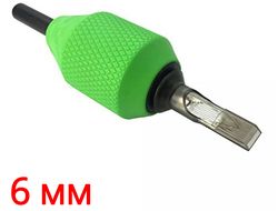 (УЦЕНКА) ДЕРЖАТЕЛЬ ОДНОРАЗОВЫЙ BIG WASP 6 mm GREEN (28ММ)