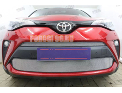 Защита радиатора для Toyota C-HR 2019- chrome низ