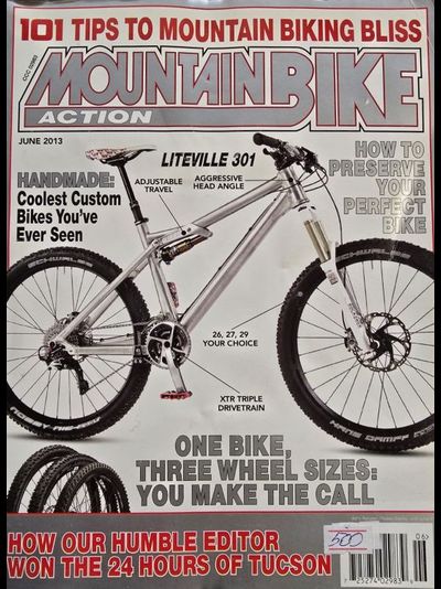 Mountain Bike Action Magazine June 2013 Иностранные спортивные журналы в Москве, Intpressshop