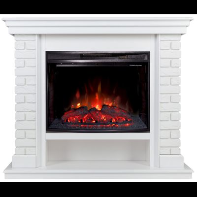 Электрокамин Эльбрус WT с очагом Evrika 25.5 LED