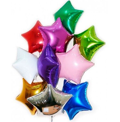 Шар 18"/46 см Звезда, Испания, МИКС