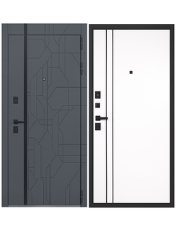 Стальная дверь &quot;Forest&quot; ФОРЕСТ для высоких проемов