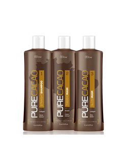 Набор PURE CACAO BB One для выпрямления и питания кудрявых, жестких или этнических волос