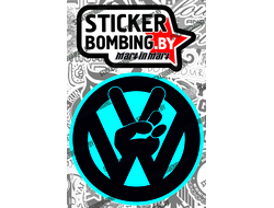 стикер - VW Peace