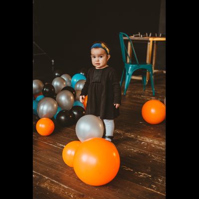 Оформление детского дня рождения в стиле космос № 1455