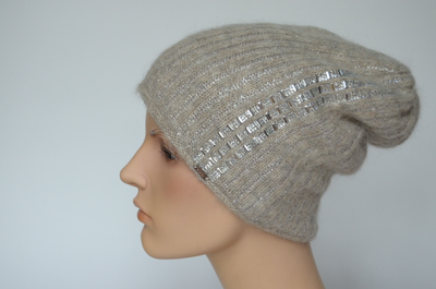 Шапка Vizio S 3 - 1000 CL Италия бежевая