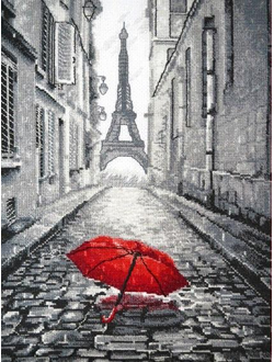 Набор для вышивания Овен 868 В Париже дождь