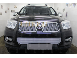 Защита радиатора Foton Sauvana 2015- chrome низ