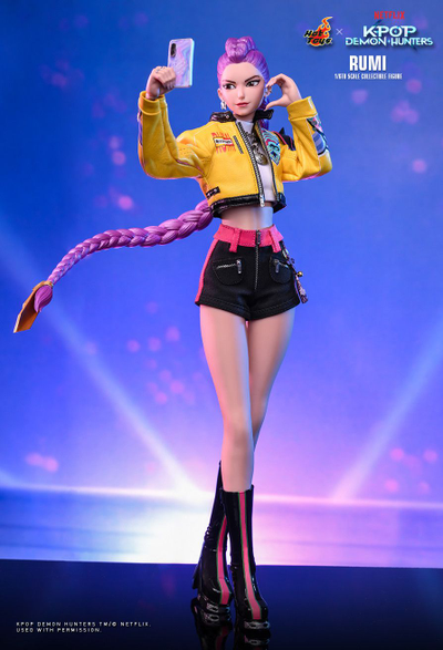 ПРЕДЗАКАЗ - Руми ("Кейпоп-охотницы на демонов") - Коллекционная ФИГУРКА 1/6 Rumi  KPop Demon Hunters (TMS176) - Hot Toys ?ЦЕНА: 33500 РУБ.?