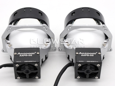 Билед модули Aozoom Gen5 Laser (AAPD-05) 5 поколение, 3.0 дюйма, 2 чипа + Лазер, 5500K, 12V, 50W/56W, крепление 3R (Комплект, 2шт)