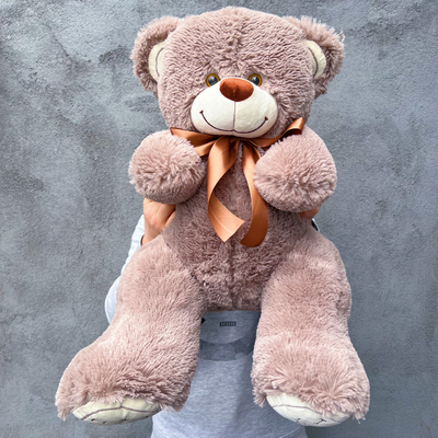 Плюшевый мишка 90 см кофейный Феликс