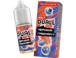 DUALL EXTRA SALT (20 MG) 30ml - ЧЕРНИКА / ГРЕЙПФРУТ