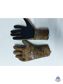 Перчатки неопреновые 5мм AquaDiscovery "Camo" ОП р.M