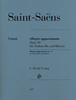 Saint-Saens, Camille Allegro appassionato op.43 f?r Violoncello und Klavier