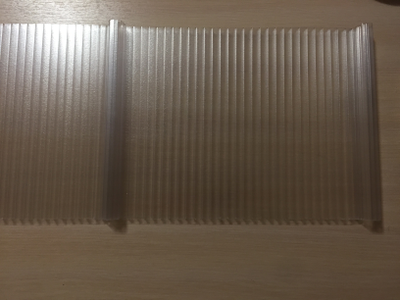 Поликарбонатная панель с замковым креплением